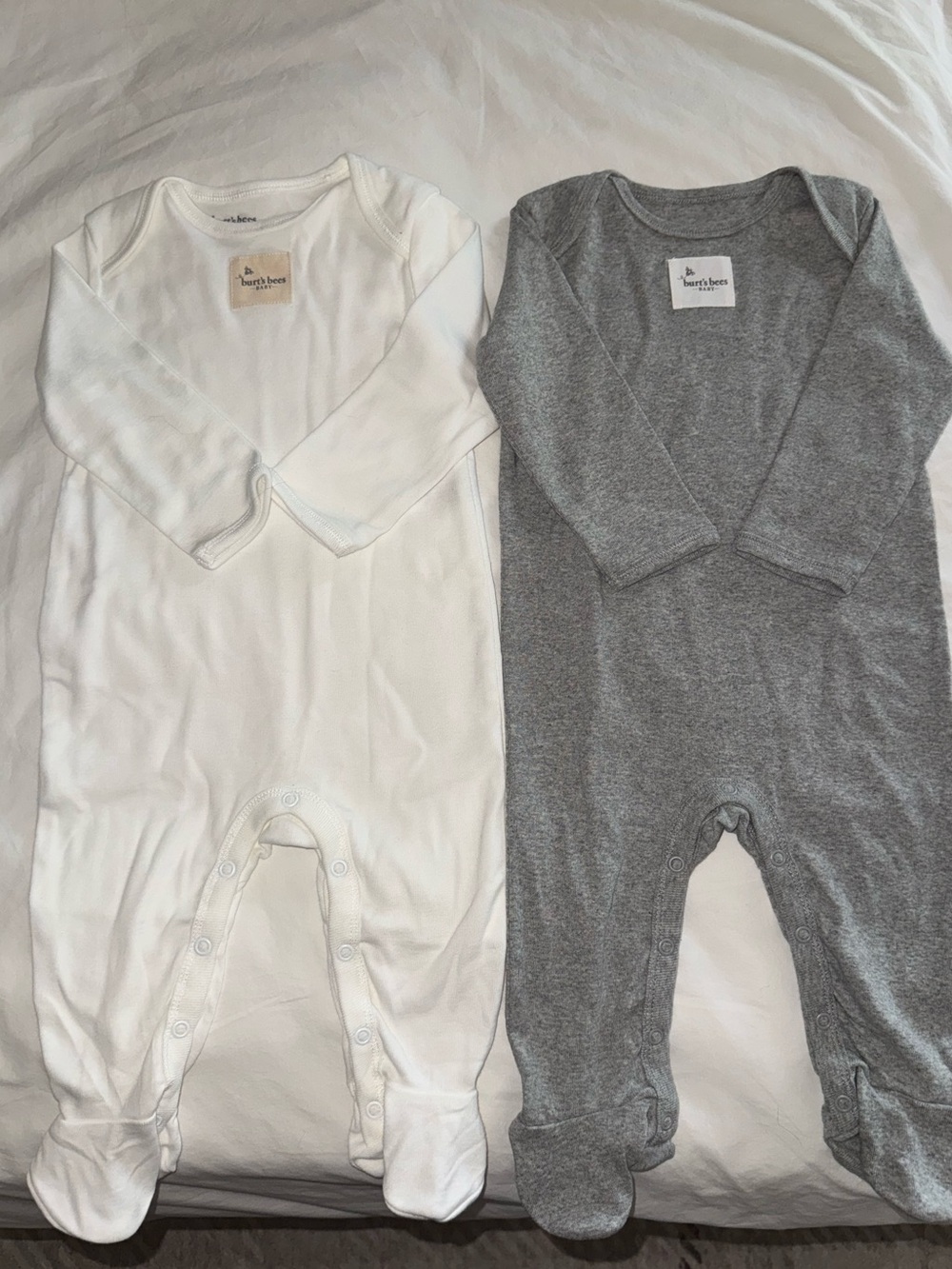 Burt's Bees Baby Organic Cotton Footed Coveralls
